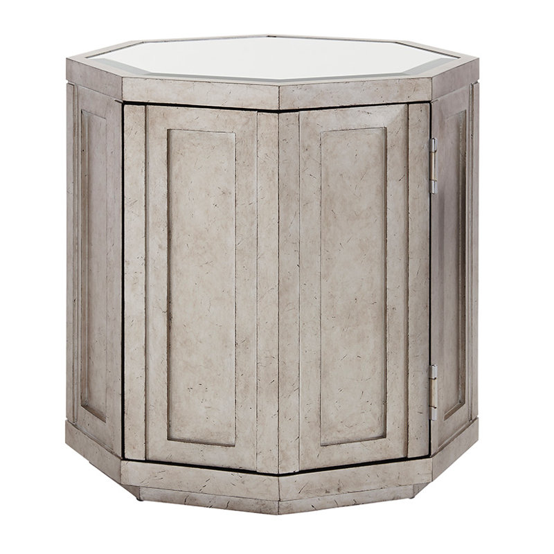 Lexington Ariana Rochelle Octagonal End Table with Storage & Reviews